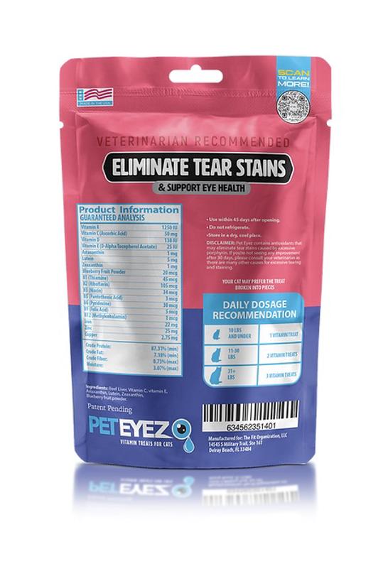 Pet Eyez Beef Liver Vitamin Cat Treats