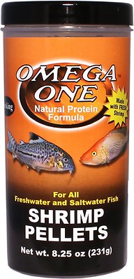 Omega One Sinking Shrimp Pellets Freshwater & Saltwater Fish Food