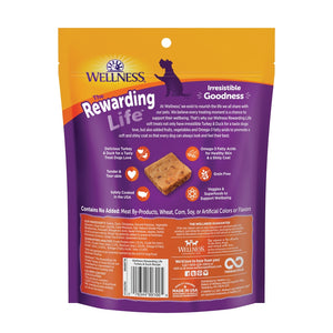Wellness Grain-Free The Rewarding Life Turkey & Duck Soft & Chewy Dog Treats, 6-oz