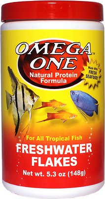 Omega One Freshwater Flakes Tropical Fish Food