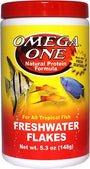 Omega One Freshwater Flakes Tropical Fish Food