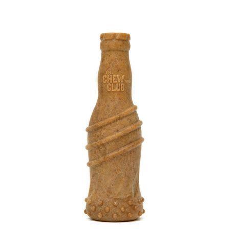 Powerbone Jouet à mâcher en nylon et bambou en forme de bouteille pour chiens