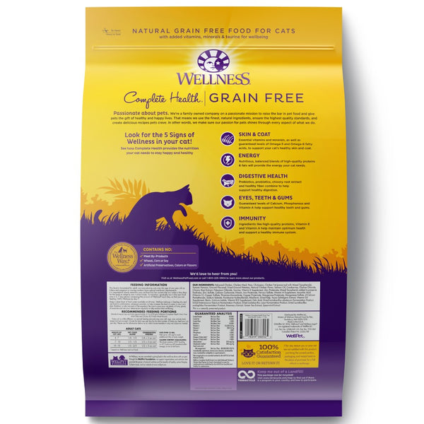 Wellness Complete Health Grain-Free Adult Chicken Dry Cat Food