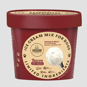 Puppy Cake Hoggin' Dogs Ice Cream Mix Bacon Flavored Dog Treats