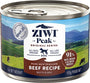 ZIWI Peak Beef Recipe Wet Dog Food Can