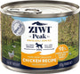ZIWI Peak Chicken Recipe Wet Dog Food Can