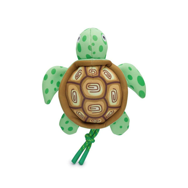 fabdog Floaties Turtle Dog Toy