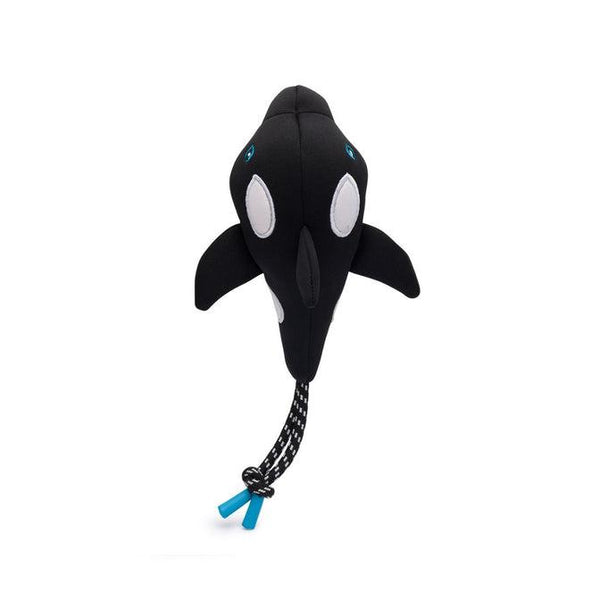 fabdog Floaties Orca Dog Toy