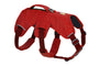 Ruffwear Web Master Harnais avec poignée pour chien, Rouge Sumac
