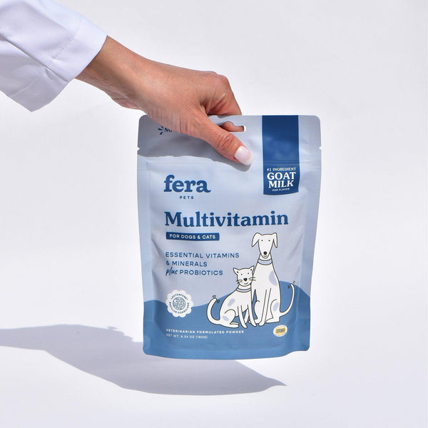 Fera Pet Organics Multivitamin Goat Milk Dog & Cat Food Topper