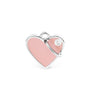 MyFamily Basic Handmade Heart Pet ID Tag, Pink