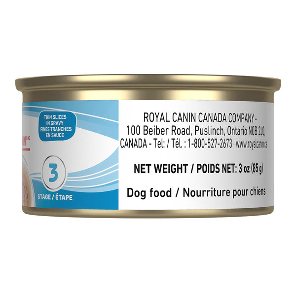 Royal Canin Canine Health Nutrition X-Small Puppy Thin Slices in Gravy Wet Dog Food Can