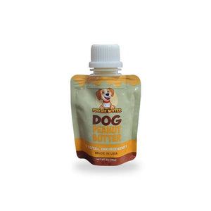 Poochie Butter Peanut Butter Dog Treats Squeeze Pack