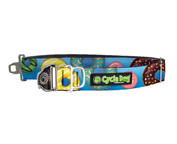 Cycle Dog Collier FattyWidth avec boucle métallique pour chiens, Donuts