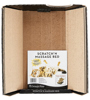 Omega Paw Scratch 'N Massage Bed for Cats