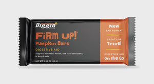 Diggin' Your Dog Firm Up! Pumpkin Bars Digestive Aid for Dogs and Cats, 2.1-oz