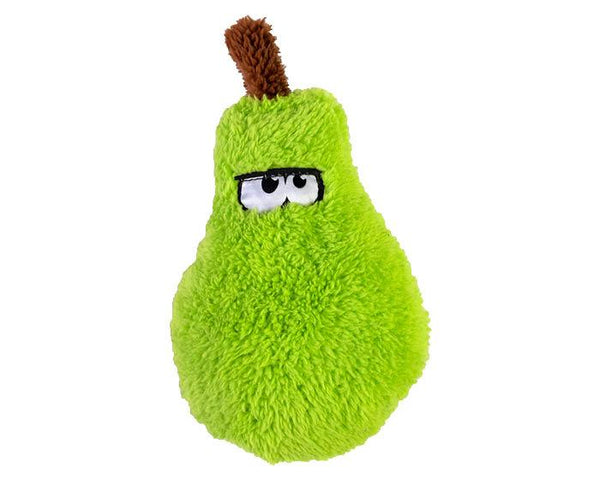 Cycle Dog Duraplush Pear Dog Toy, Green