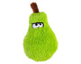 Cycle Dog Duraplush Pear Dog Toy, Green