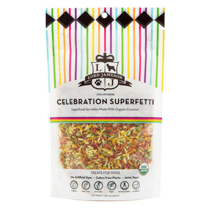 Lord Jameson Celeration SuperFetti Sprinkles Organic Dog Treats