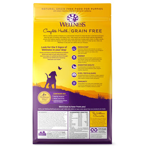 Wellness Complete Health Grain-Free Puppy Chicken & Salmon Dry Dog Food