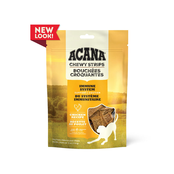 ACANA Chewy Strips Friandises pour chiens Saveur Poulet Soutien immunitaire
