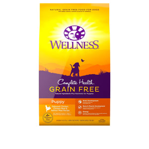 Wellness Complete Health Grain-Free Puppy Chicken & Salmon Dry Dog Food