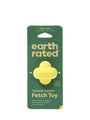 Earth Rated Natural Rubber Fetch Dog Toy, Yellow