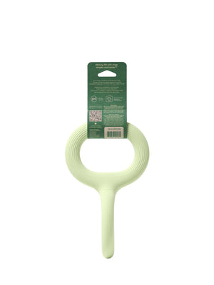 Earth Rated Natural Rubber Tug Dog Toy, Green