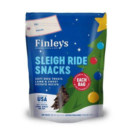 Finley's Sleigh Ride Snacks Friandises molles pour chiens Agneau & Patate douce