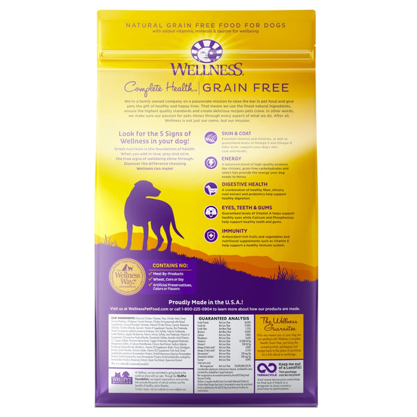 Wellness Complete Health Deboned Chicken & Chicken Meal Adult Grain-Free Dry Dog Food