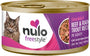 Nulo Cat Freestyle Shredded Beef & Rainbow Trout in Gravy Grain-Free Canned Cat & Kitten Food