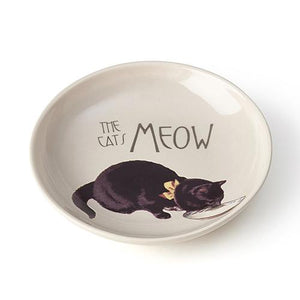 PetRageous Pet Derby Cat Saucer, Natural