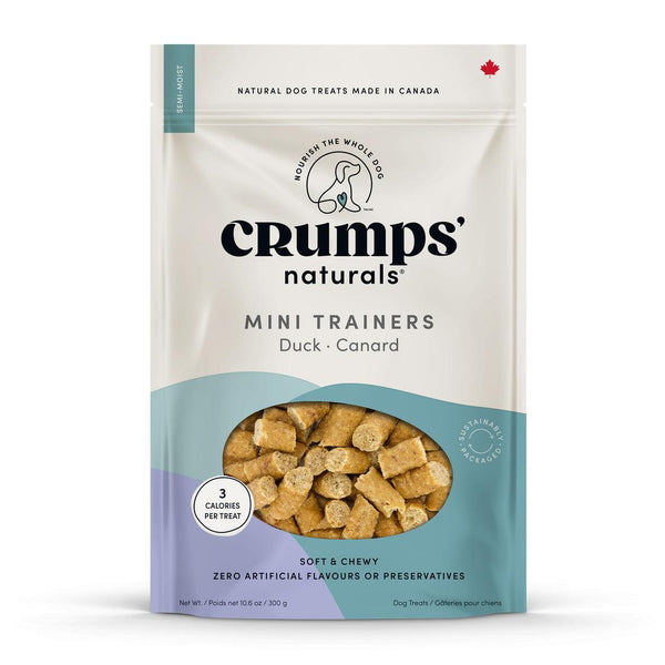 Crumps' Naturals Friandises Mini Trainers au Canard pour chiens