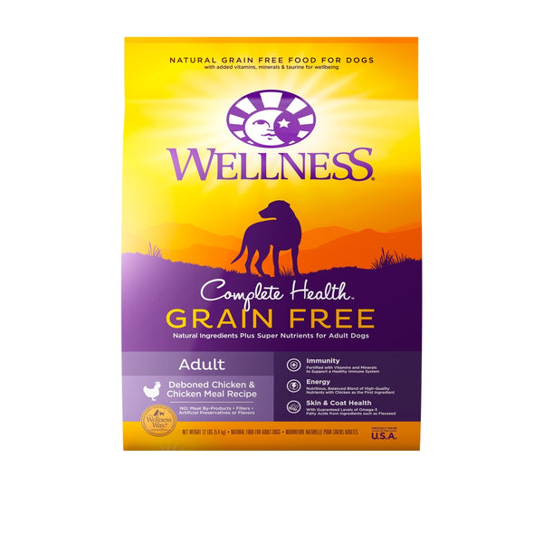 Wellness Complete Health Deboned Chicken & Chicken Meal Adult Grain-Free Dry Dog Food