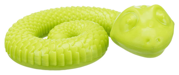 Trixie Snack Snake Dog Toy, Green