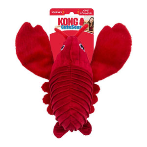 KONG Cuteseas Rufflez Lobster Dog Toy