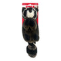 KONG Wild Low Stuff Creatures Raccoon Dog Toy