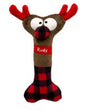 Huxley & Kent Power Plush Reindeer Bone Dog Toy