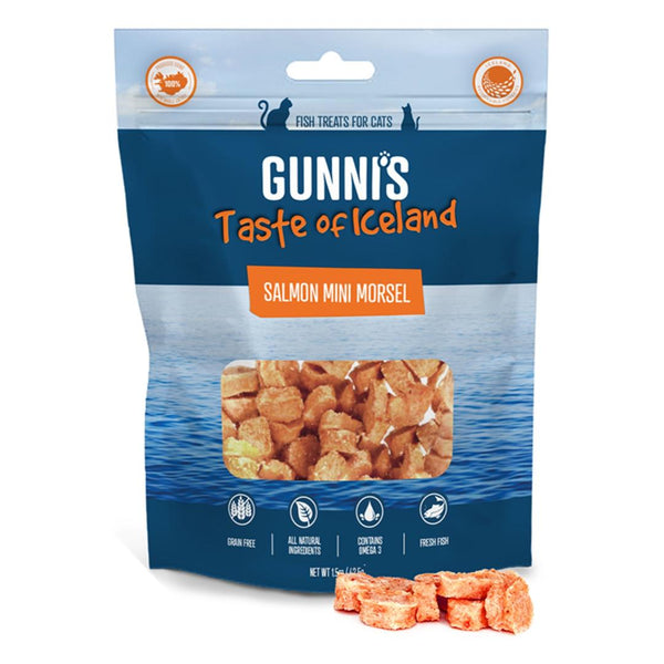 Gunni's Salmon Mini Morsels Cat Treats