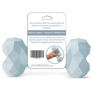 Mount Ara Chill Superbite Bone Dog Toy, Blue