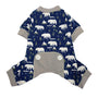 foufouBRANDS Pyjama ours polaire Arctic, Bleu Marine