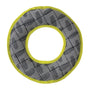 foufouBRANDS fouFIT Jouets robustes Tuff Tugs - Anneau - Jaune, jouet pour chien