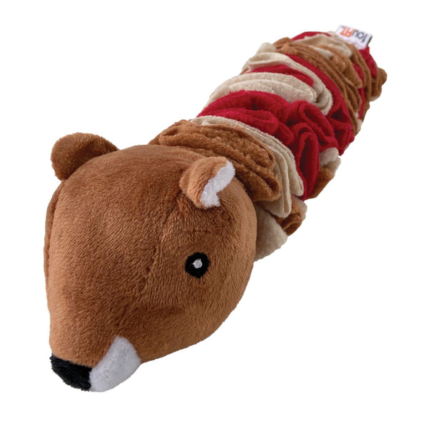 foufouBRANDS fouFIT Jouets de la forêt Woodland Snuffles - Écureuil, jouet pour chien