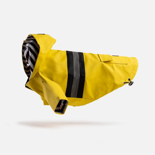 Silver Paw Manteau de pluie Aden pour chien, jaune