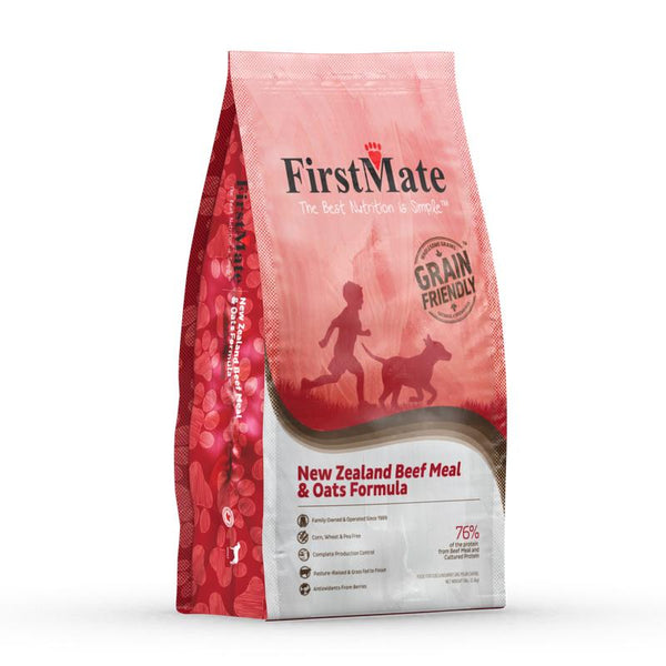 FirstMate Grain Friendly New Zealand Beef Meal & Oats Dry Dog Food