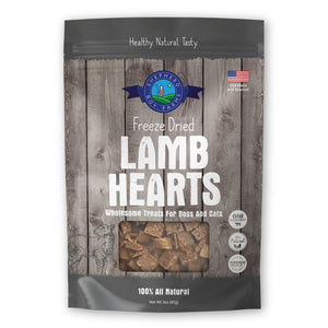 Shepherd Boy Farms Lamb Hearts Freeze-Dried Dog & Cat Treats