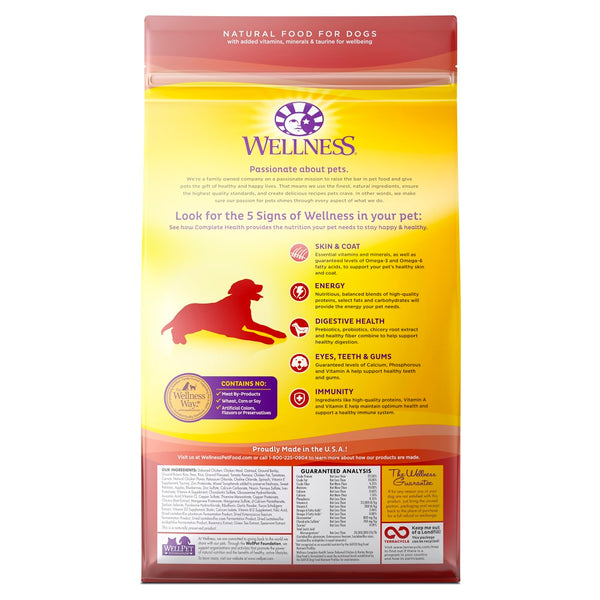 Wellness Complete Health Age Advantage Deboned Chicken & Barley Adult 7+ Dry Dog Food
