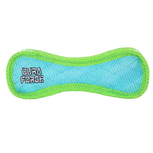 DuraForce Bone Dog Toy, Blue/Green