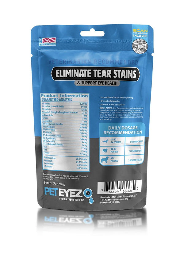 Pet Eyez Whitefish Vitamin Dog Treats