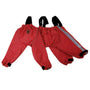 foufouBRANDS Bodyguard Protective All-Weather Dog Pants, Red
